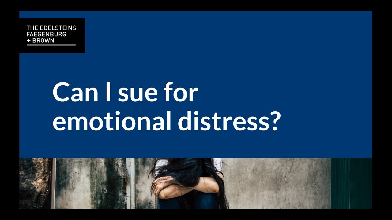 Arthur Blyakher Discusses Emotional Distress Cases