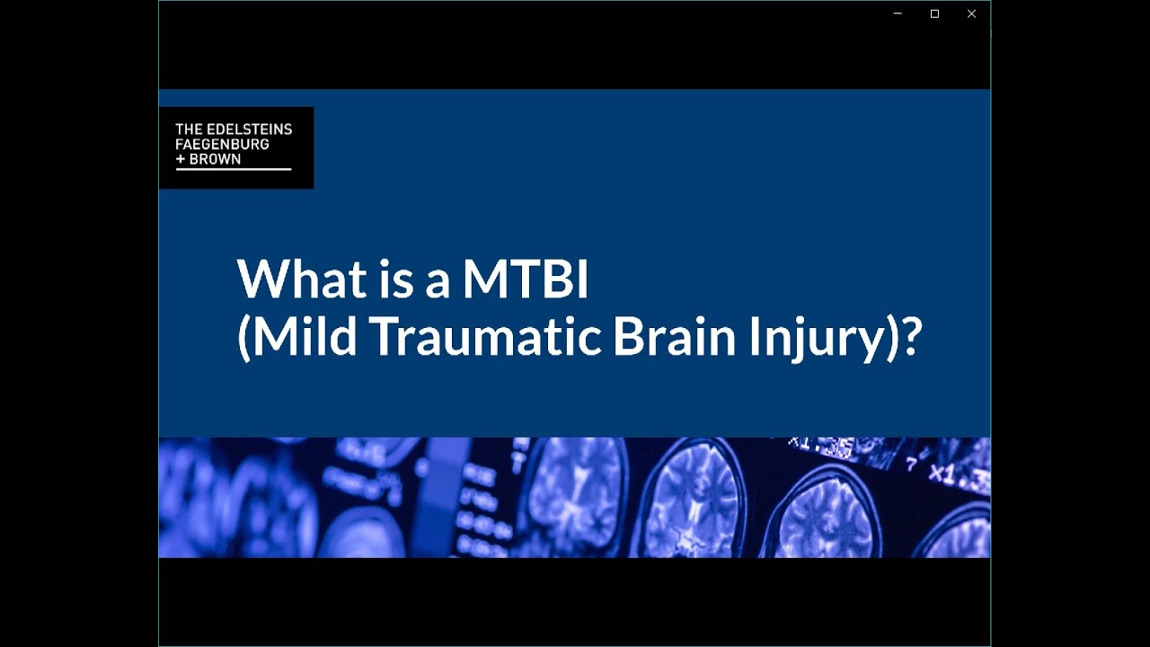 EFB Law Video Blog: MTBIs with Glenn Faegenburg